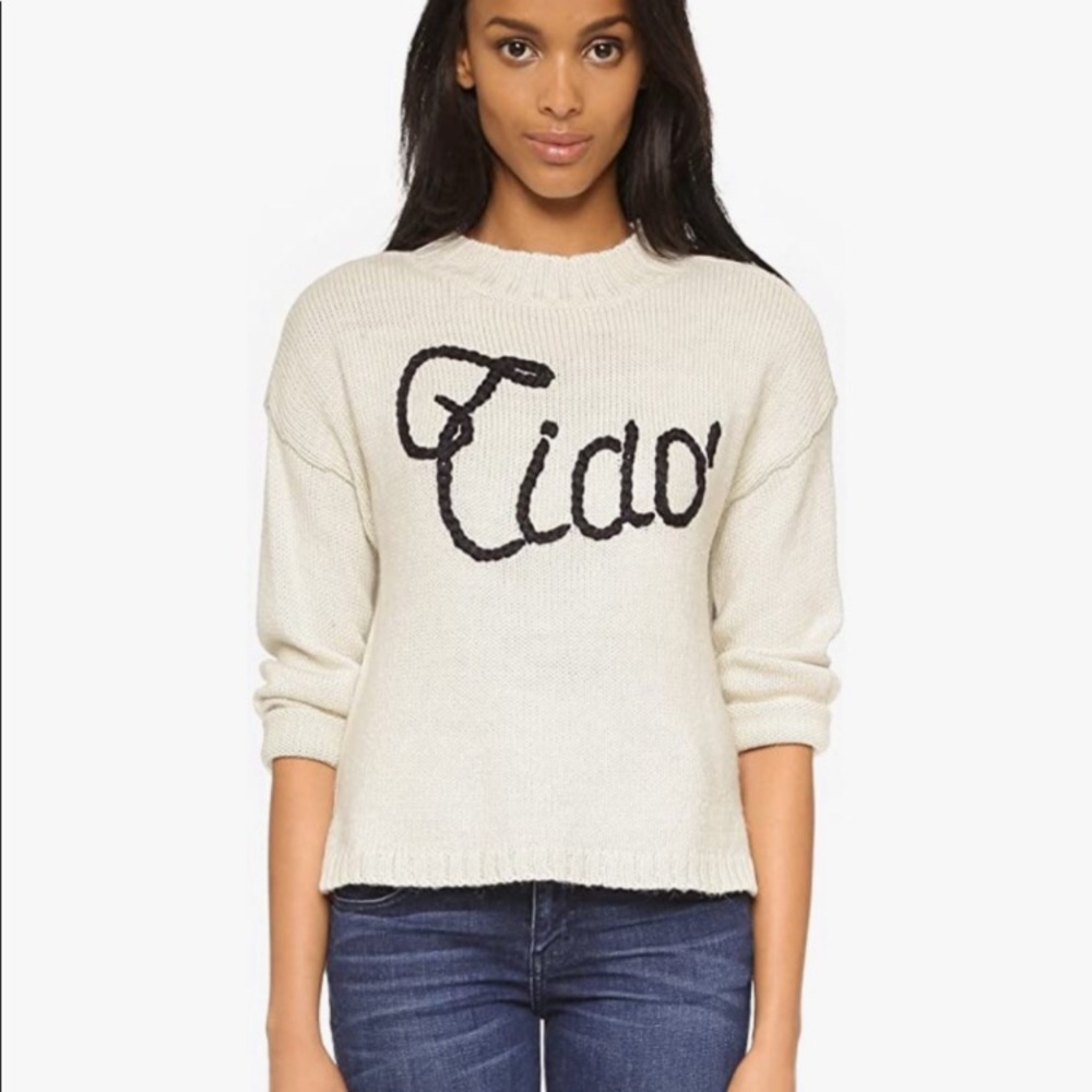 Wildfox Ciao Bella sweater XS